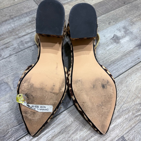 Steve Madden Dainna Cow Hair Ankle Strap Heels - Picture 7 of 7